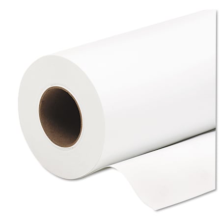 Hp Everyday Pigment Ink Photo Paper Roll, 9.1 mil, 42 x 100 ft, Satin White Q8922A